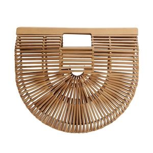 Cult Gaia Ark bamboo handbag - natural color